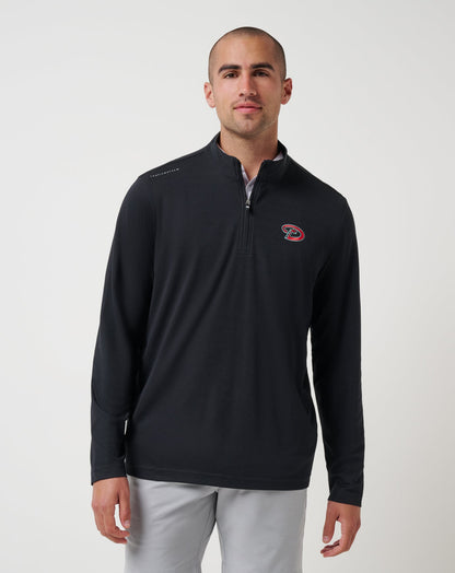 Travis Mathew Outlets Arizona Diamondbacks Time To Tailgate Quarter Zip Men|New