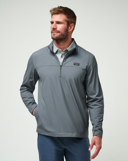 Travis Mathew Online Wanderlust Quarter Zip Men|Golf
