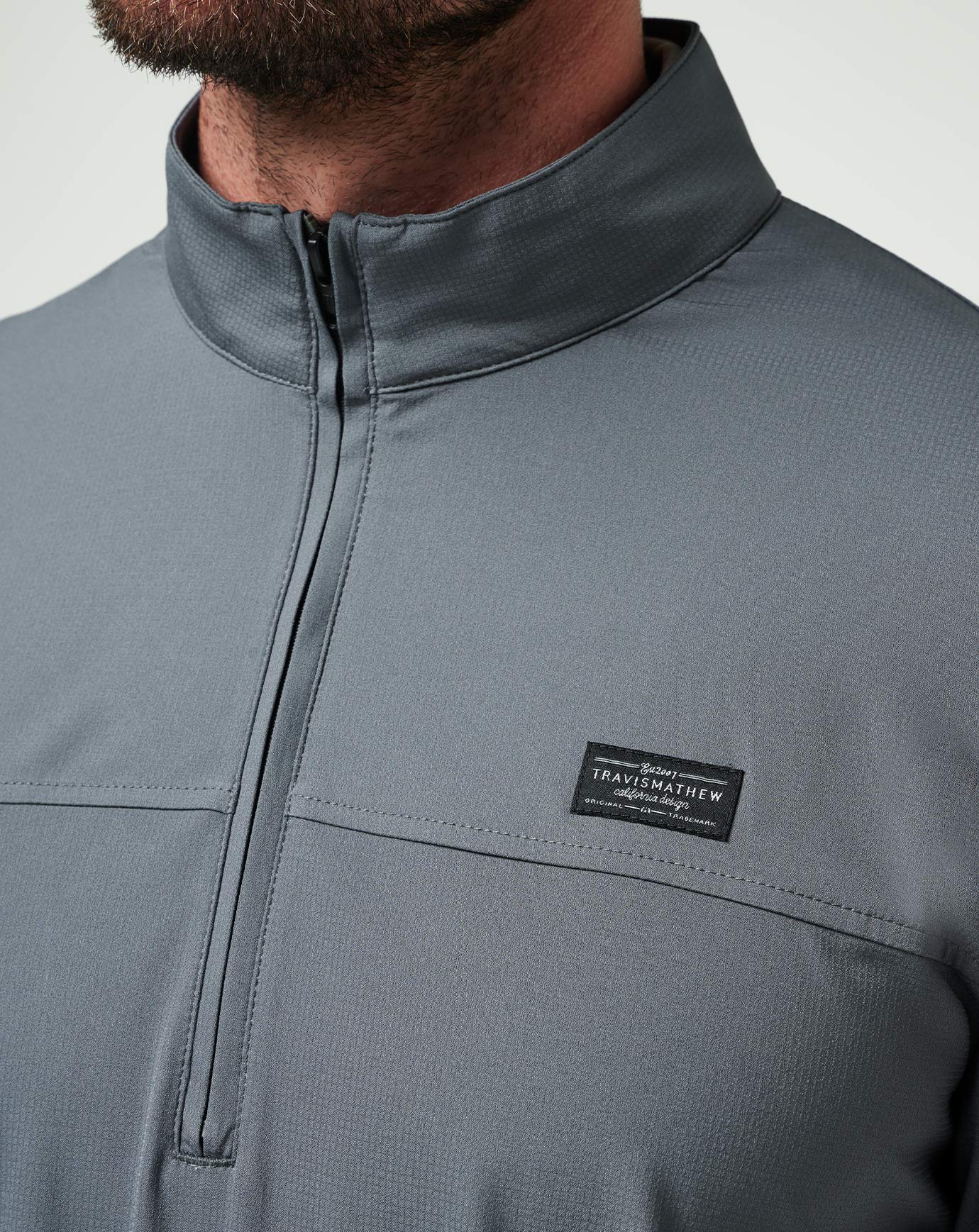 Travis Mathew Online Wanderlust Quarter Zip Men|Golf