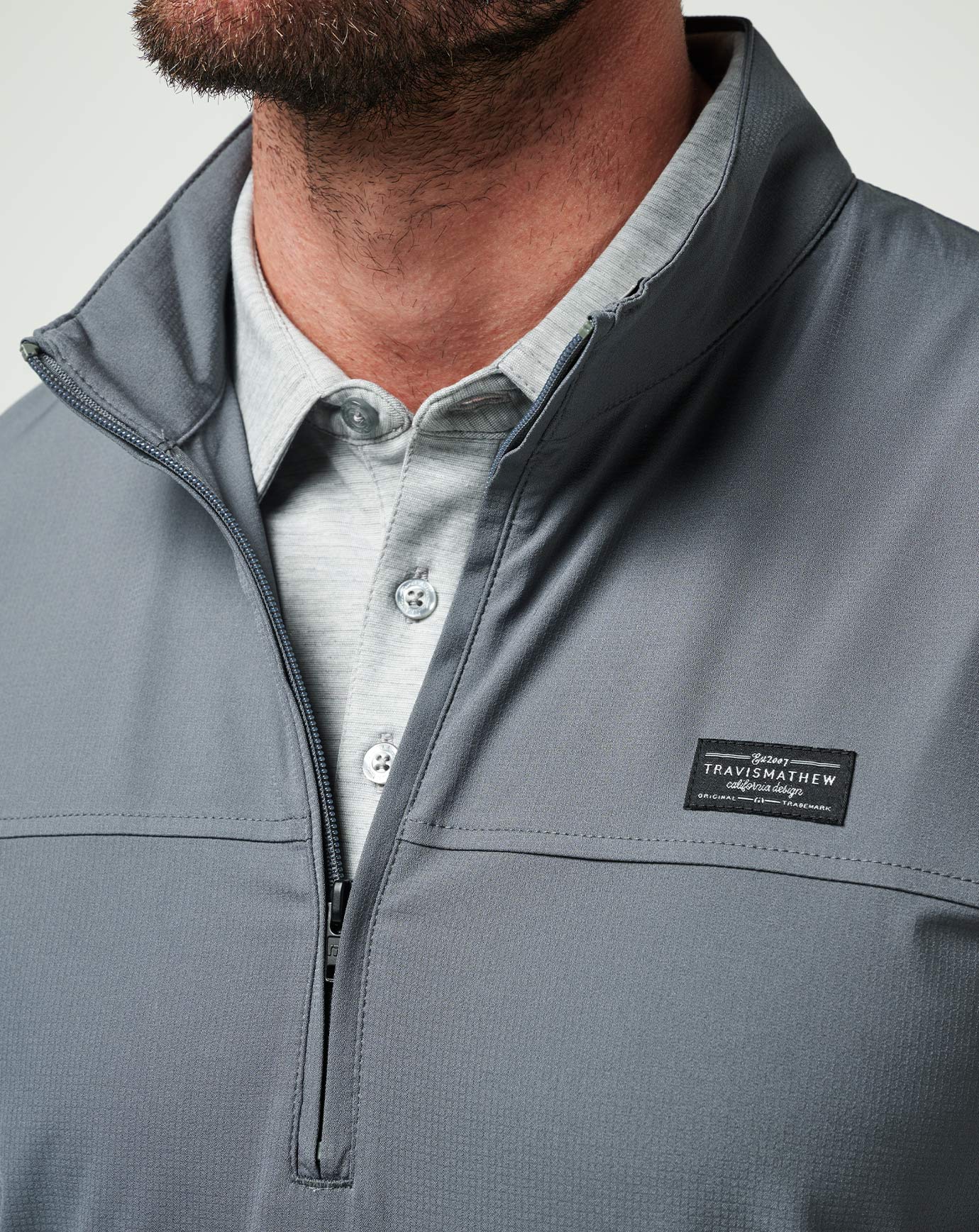 Travis Mathew Online Wanderlust Quarter Zip Men|Golf