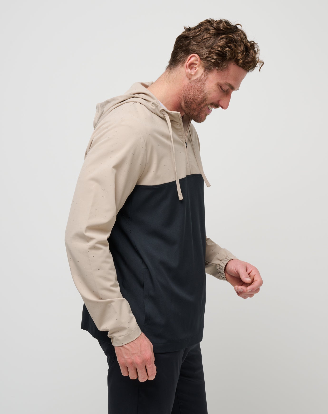 Travis Mathew Sale Rocky Shore Quarter Zip Hoodie Men