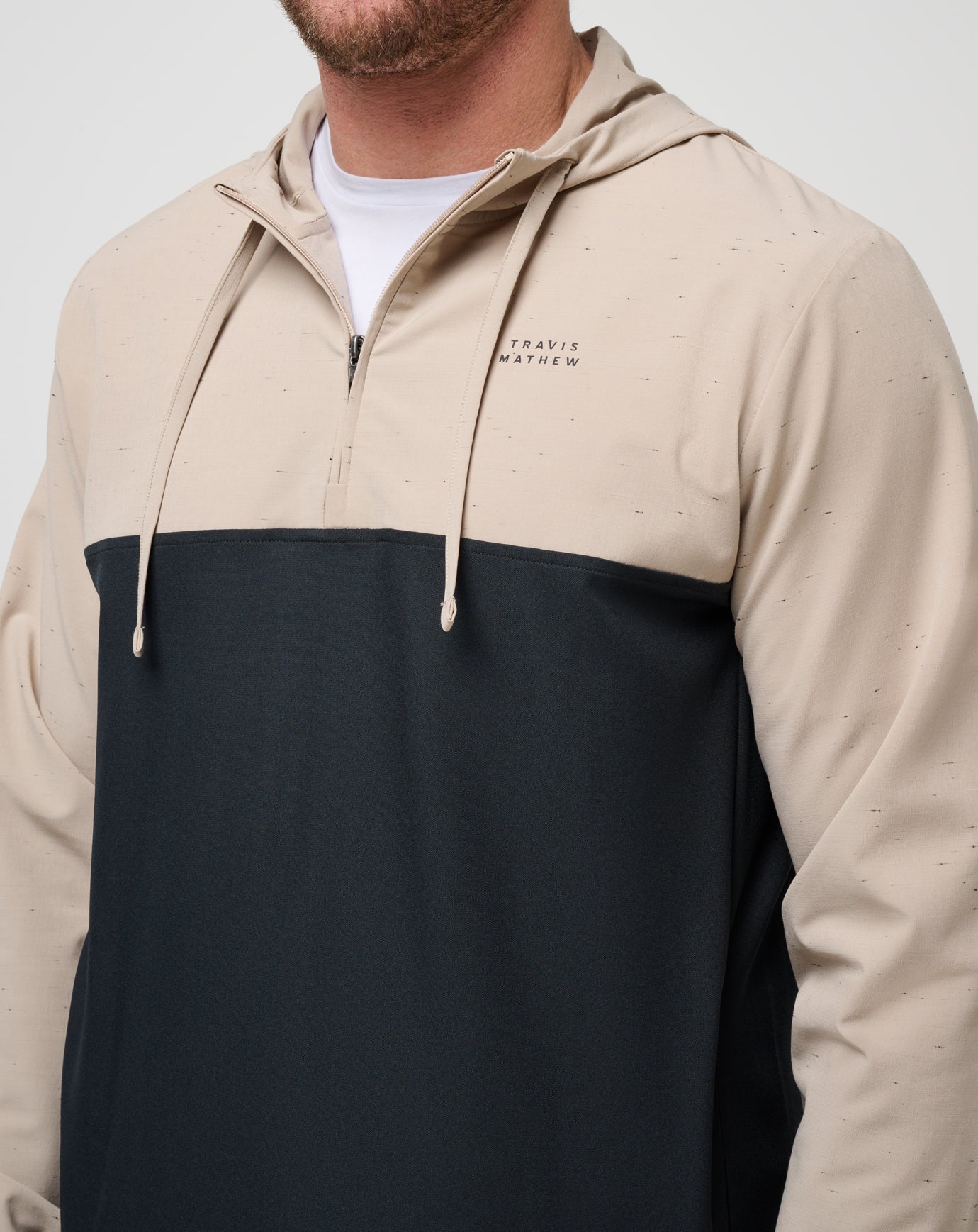 Travis Mathew Sale Rocky Shore Quarter Zip Hoodie Men