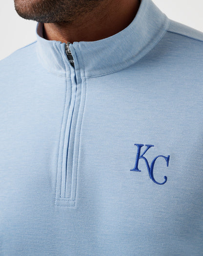 Travis Mathew For Sale Kansas City Roayals Time To Tailgate Quarter Zip Men|New