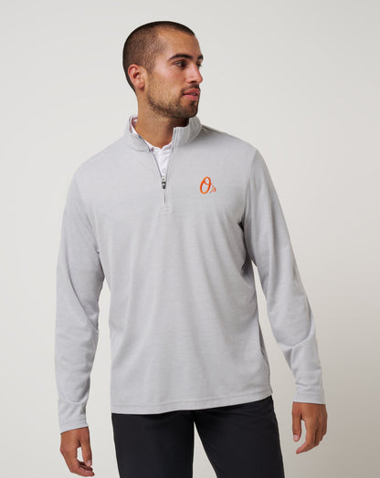Travis Mathew Online Baltimore Orioles Time To Tailgate Quarter Zip Men|New