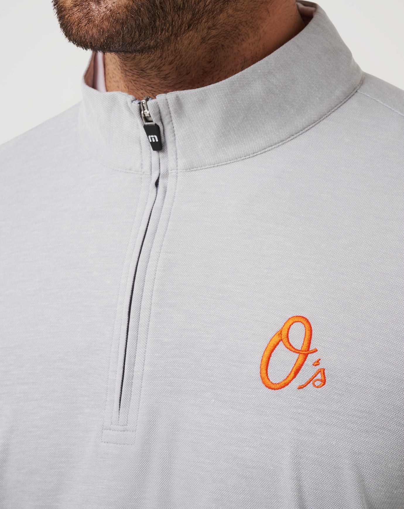 Travis Mathew Online Baltimore Orioles Time To Tailgate Quarter Zip Men|New