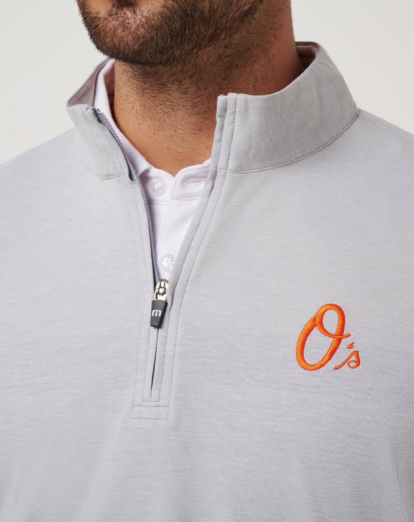 Travis Mathew Online Baltimore Orioles Time To Tailgate Quarter Zip Men|New