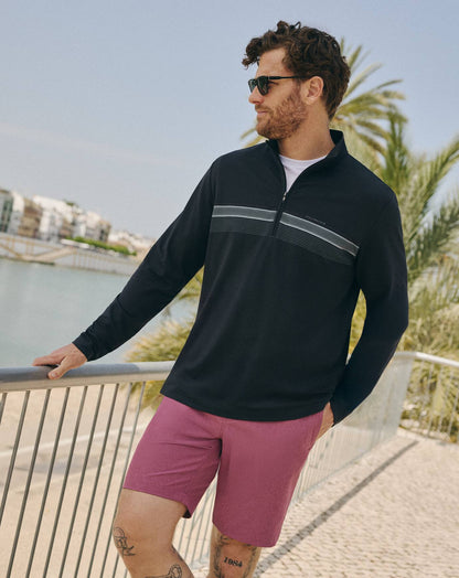 Travis Mathew For Sale Nautical Adventure Quarter Zip Men|Golf