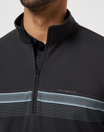 Travis Mathew For Sale Nautical Adventure Quarter Zip Men|Golf