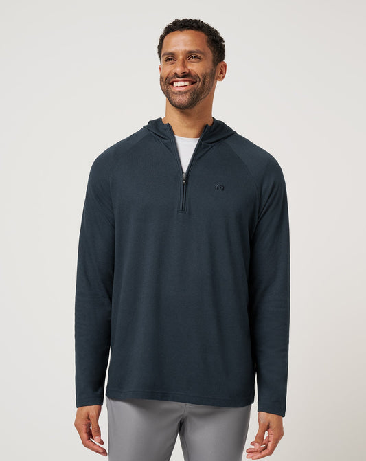 Travis Mathew US Country Hopping Hooded Quarter Zip Men
