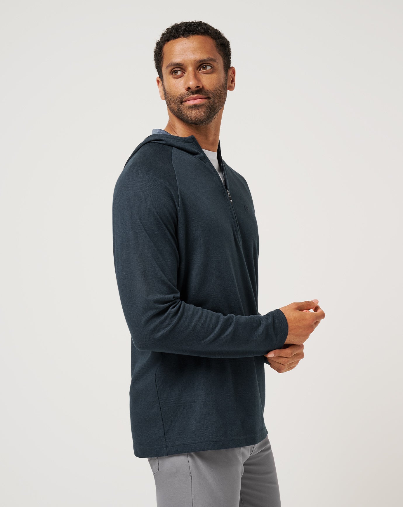 Travis Mathew US Country Hopping Hooded Quarter Zip Men