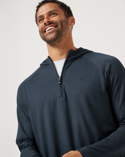 Travis Mathew US Country Hopping Hooded Quarter Zip Men