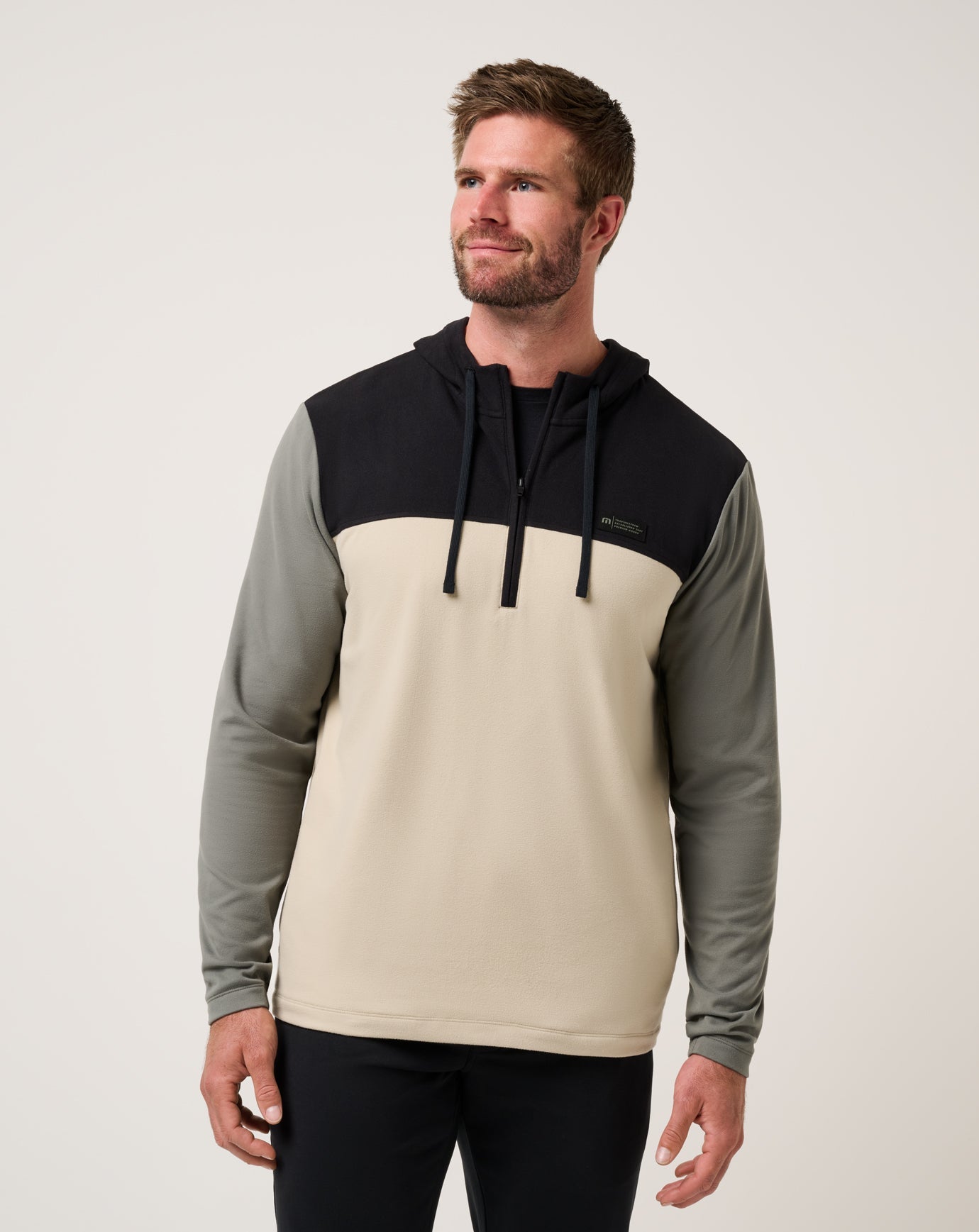 Travis Mathew Online Brrrr Season Quarter Zip Men