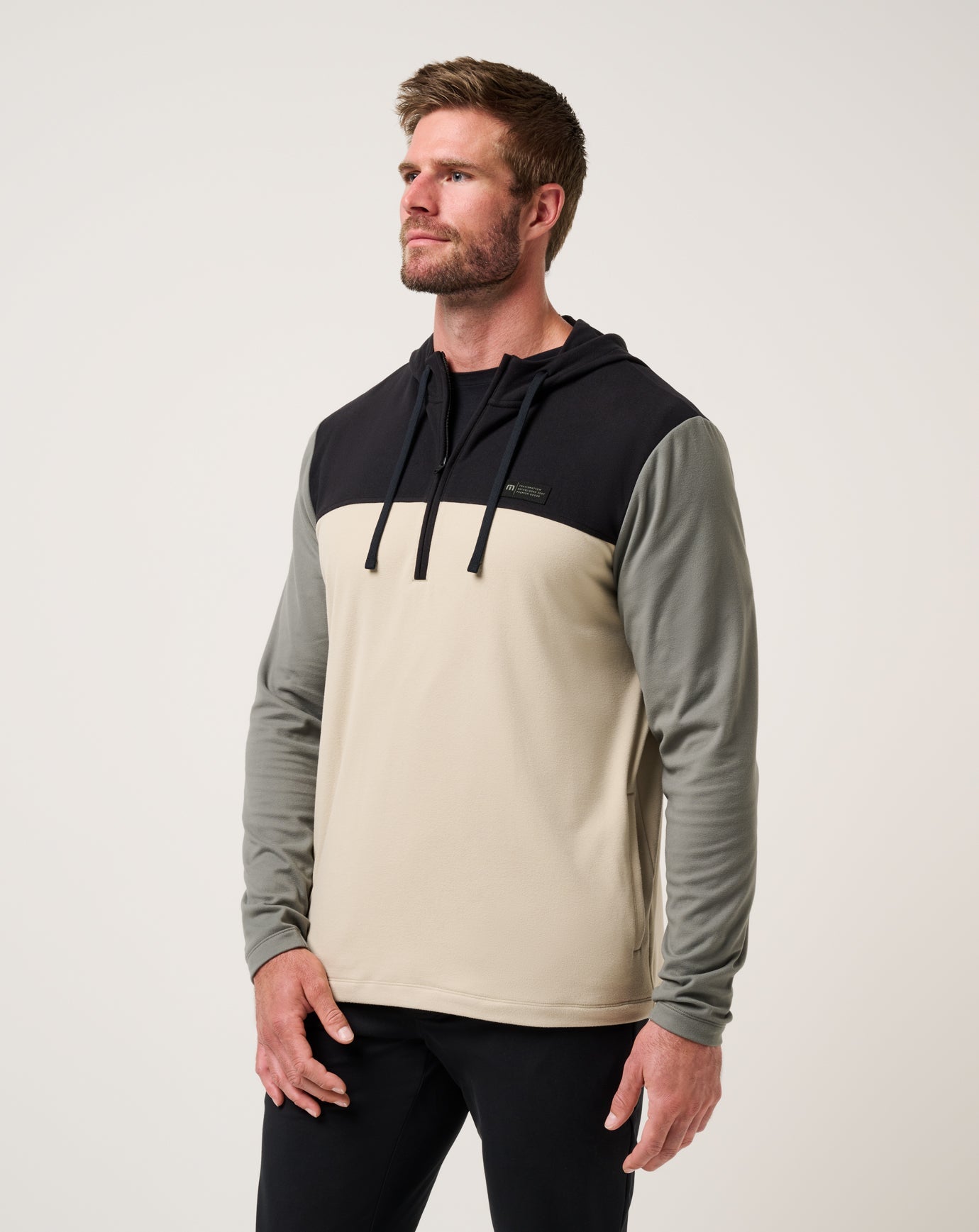 Travis Mathew Online Brrrr Season Quarter Zip Men