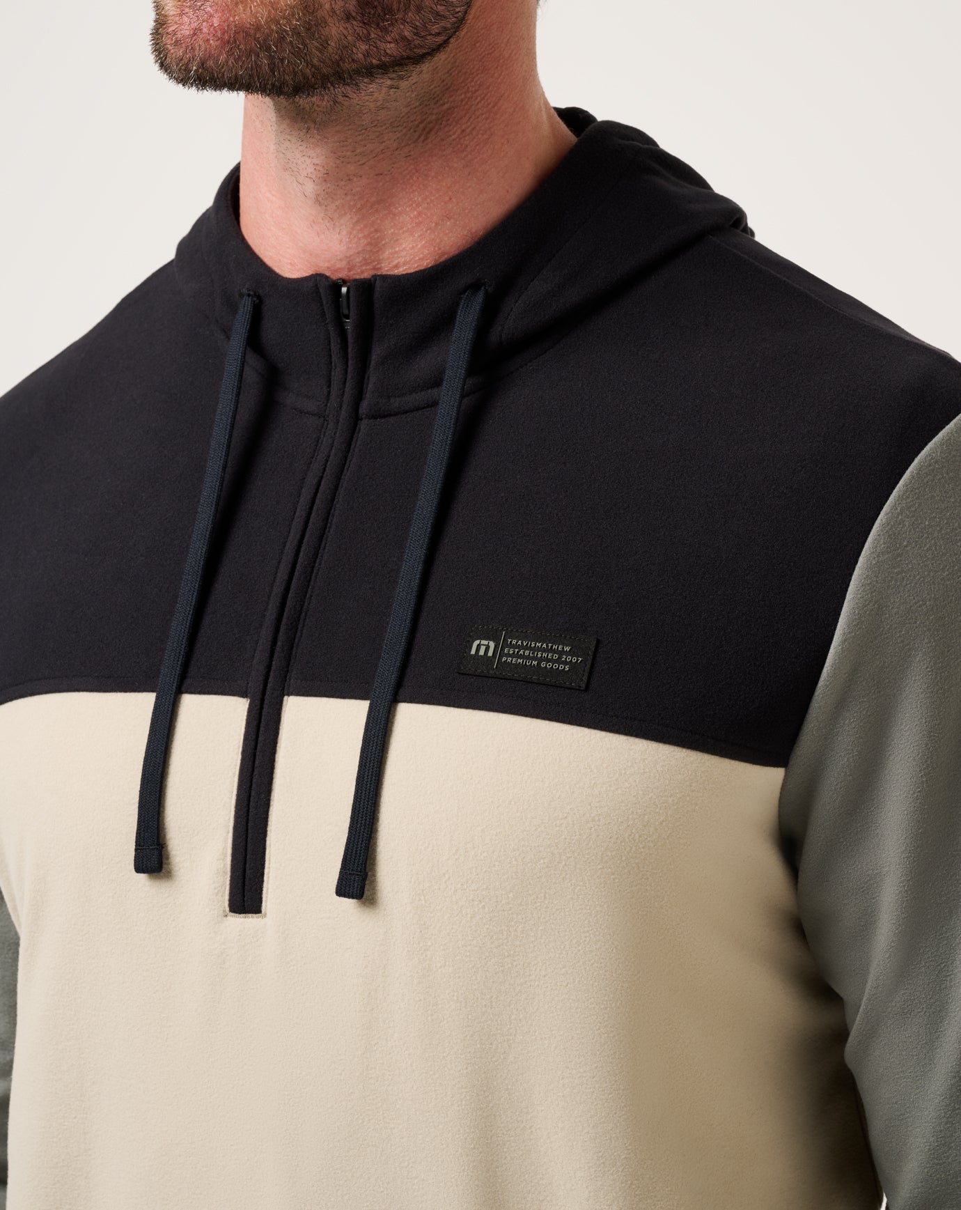 Travis Mathew Online Brrrr Season Quarter Zip Men