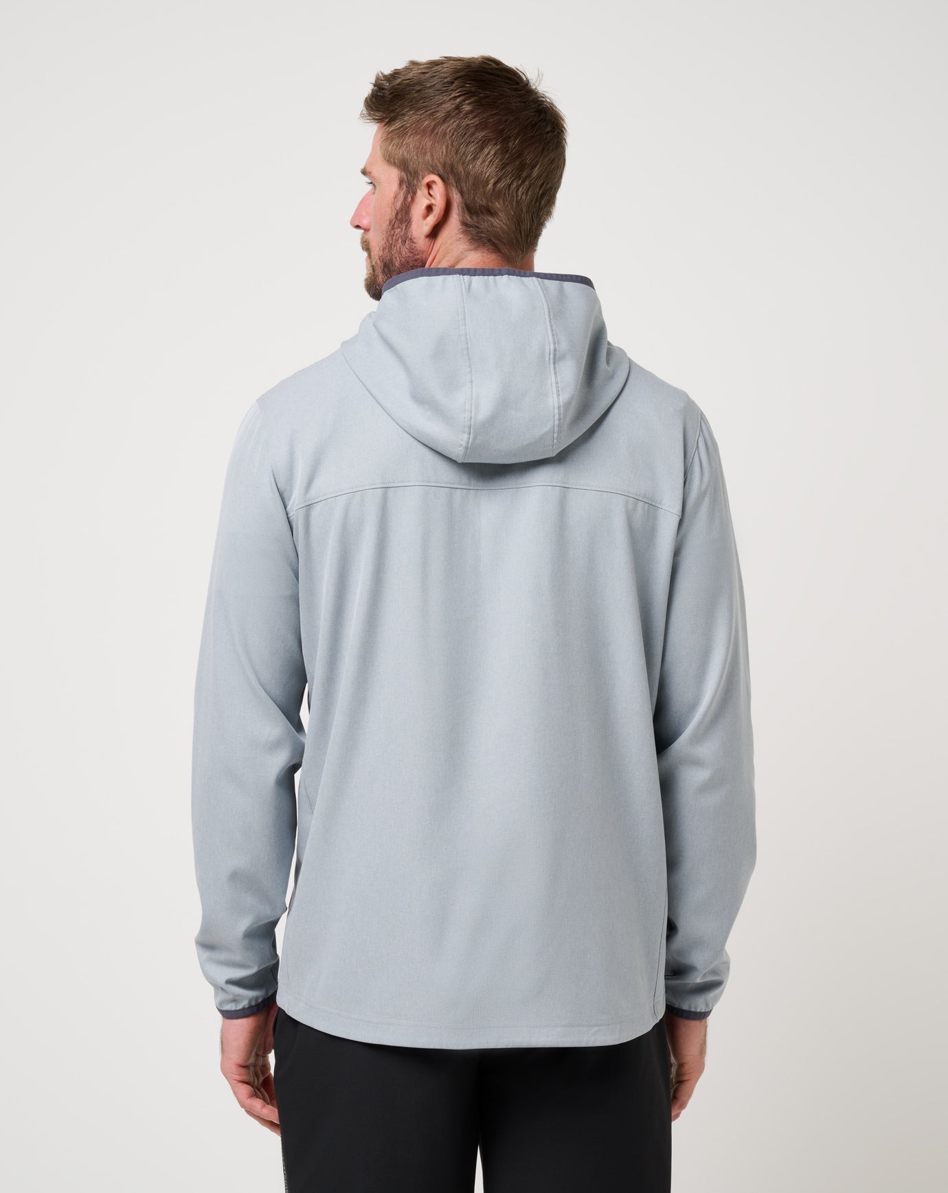Travis Mathew For Sale Out Of Pocket Hooded Quarter Zip Men|Golf