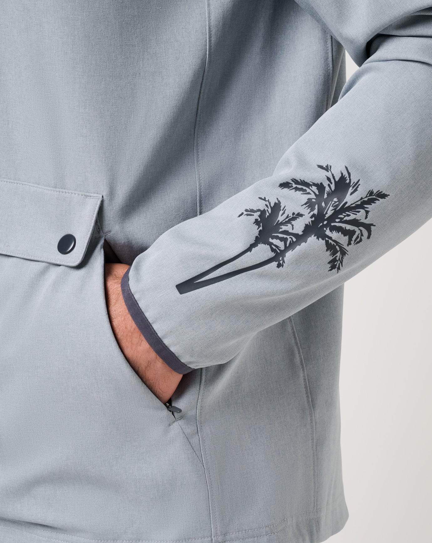 Travis Mathew For Sale Out Of Pocket Hooded Quarter Zip Men|Golf