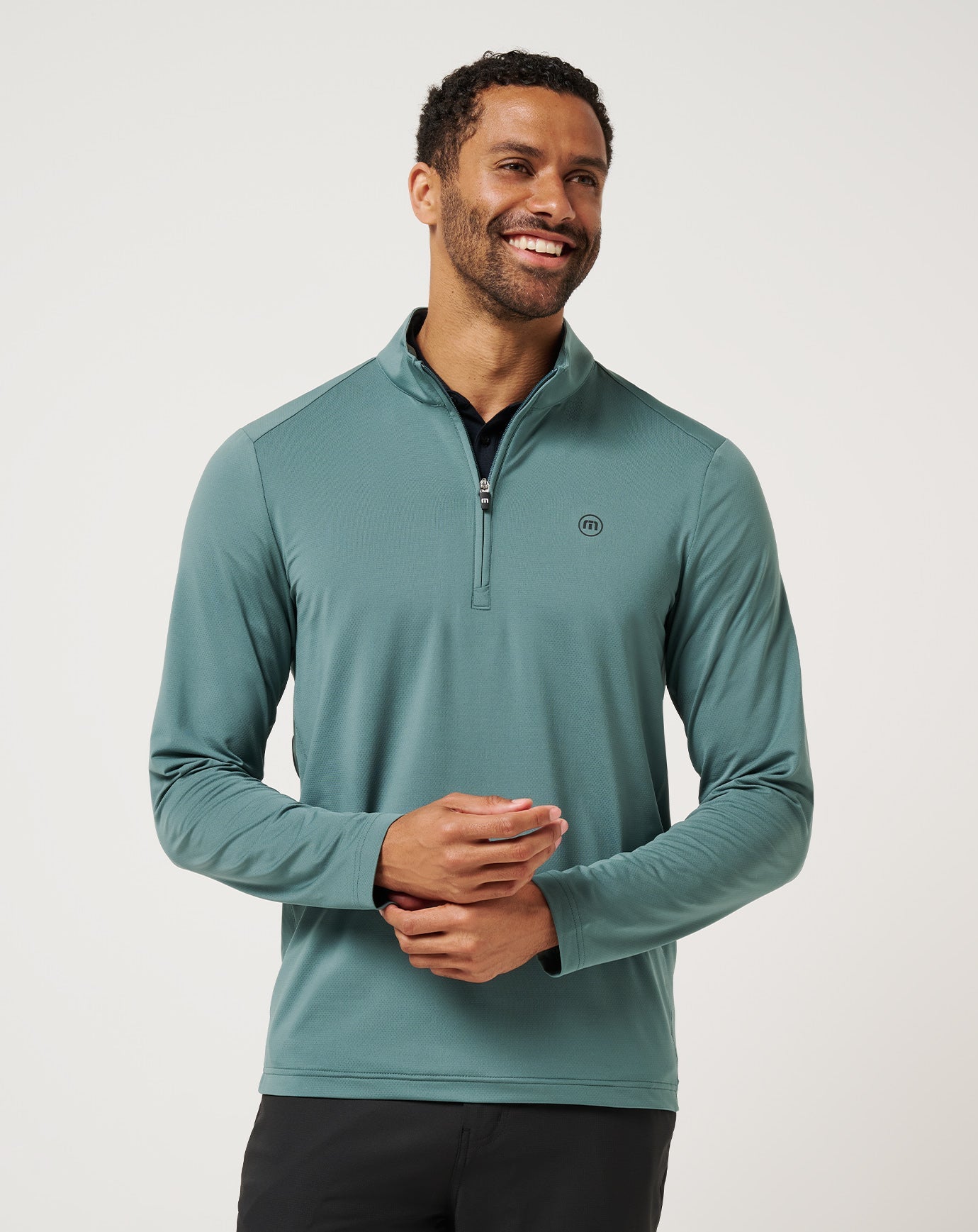 Travis Mathew US Heater Pro Quarter Zip Men|Golf