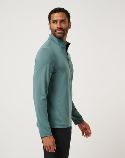 Travis Mathew US Heater Pro Quarter Zip Men|Golf