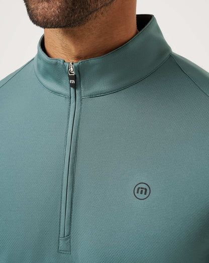 Travis Mathew US Heater Pro Quarter Zip Men|Golf