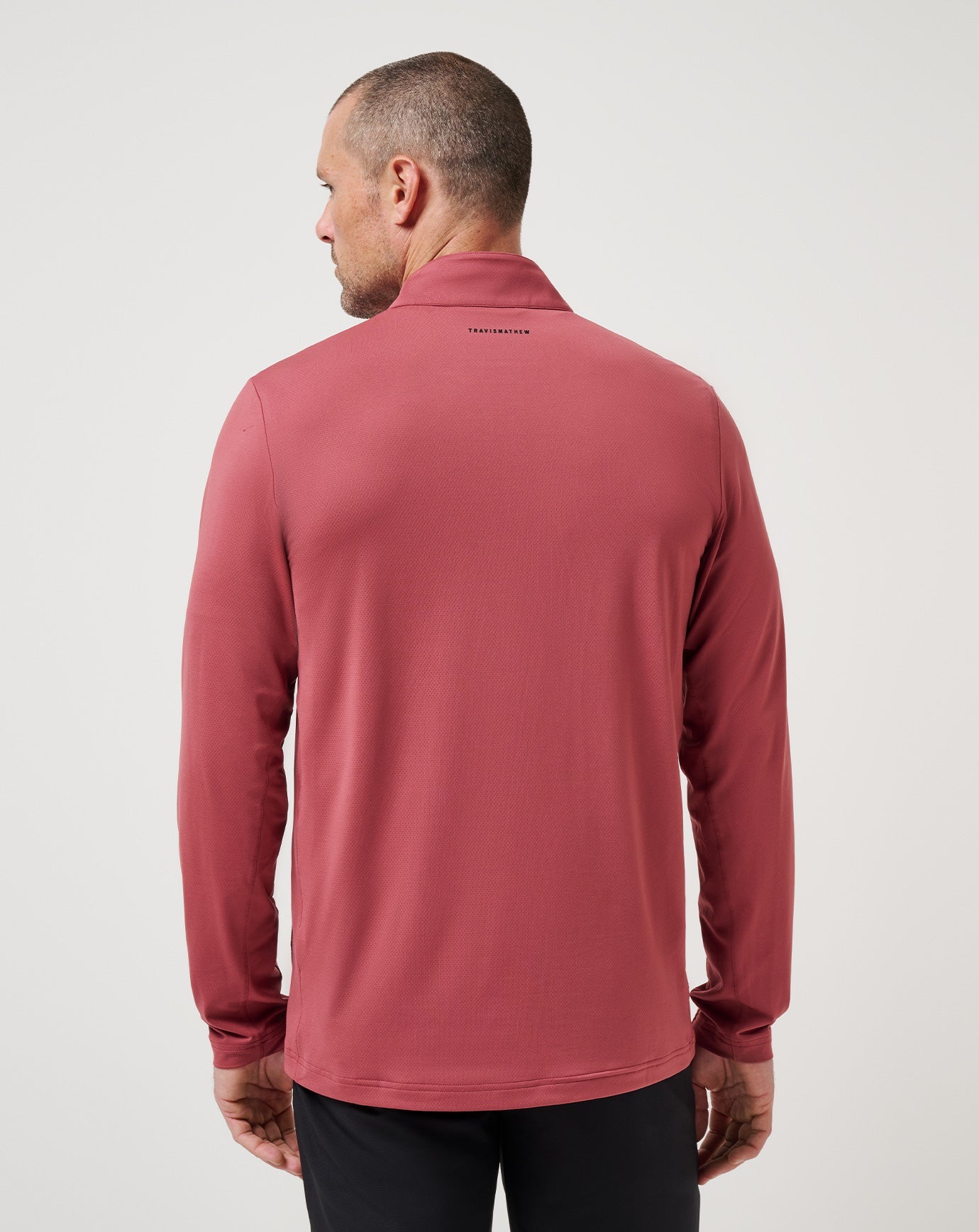Travis Mathew Online Heater Pro Quarter Zip Men|Golf