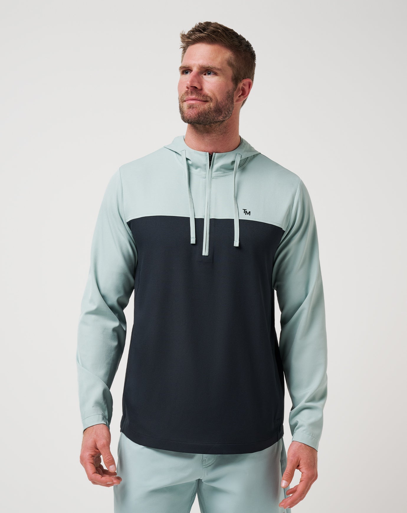 Travis Mathew Sale Coin Toss Quarter Zip Hoodie Men|New