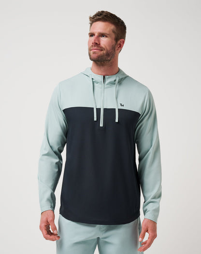 Travis Mathew Sale Coin Toss Quarter Zip Hoodie Men|New