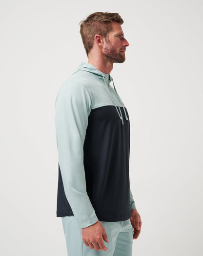 Travis Mathew Sale Coin Toss Quarter Zip Hoodie Men|New