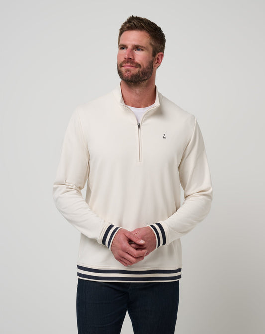 Travis Mathew Discount Happier Hour Quarter Zip Men