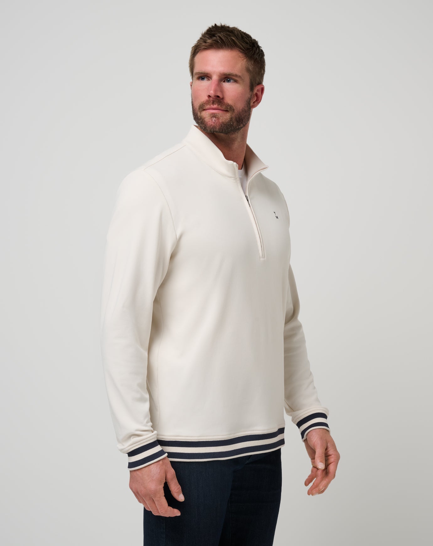 Travis Mathew Discount Happier Hour Quarter Zip Men