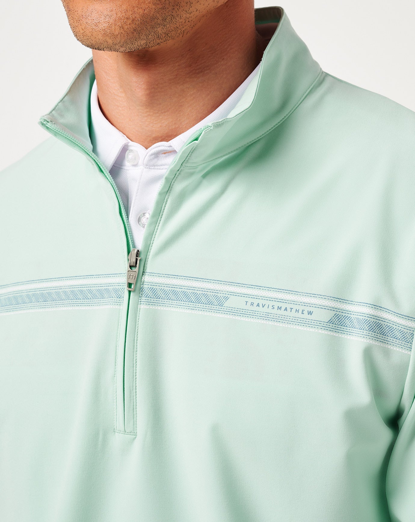 Travis Mathew Outlets On The Map Quarter Zip Men|Golf