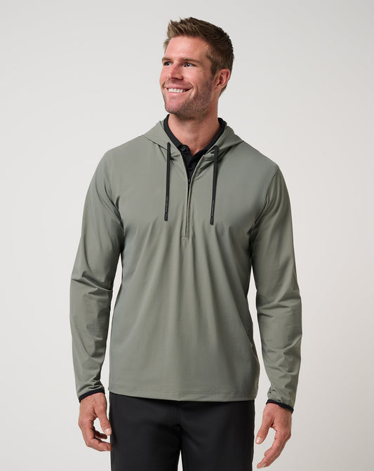 Travis Mathew For Sale Hero Hour Tech Hoodie Men|Golf