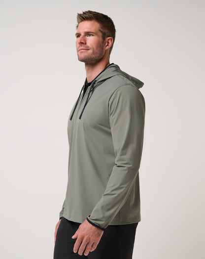 Travis Mathew For Sale Hero Hour Tech Hoodie Men|Golf