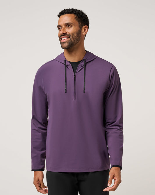 Travis Mathew Outlets Hero Hour Tech Hoodie Men|Golf