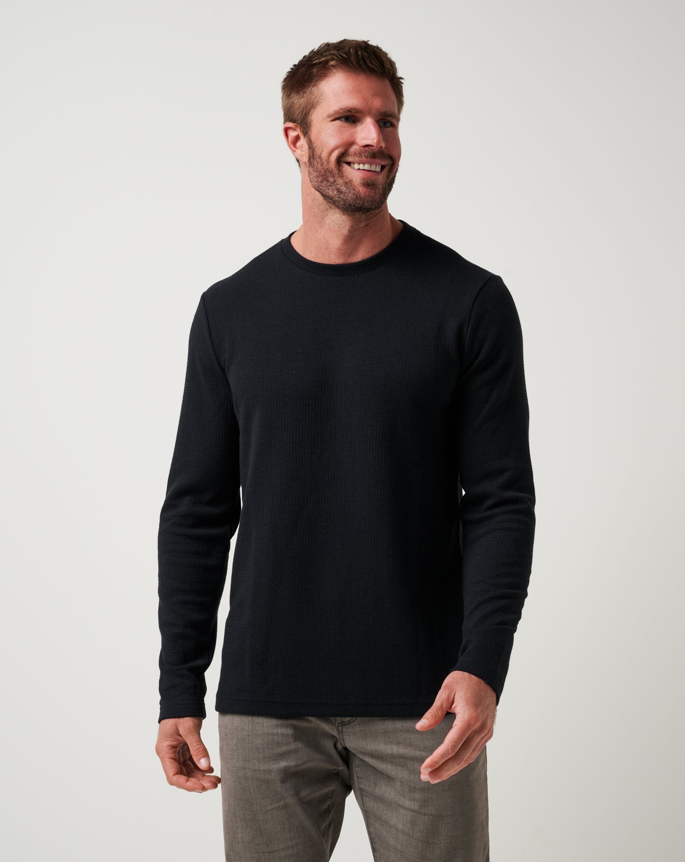 Travis Mathew For Sale Cloud Waffle Crew Men