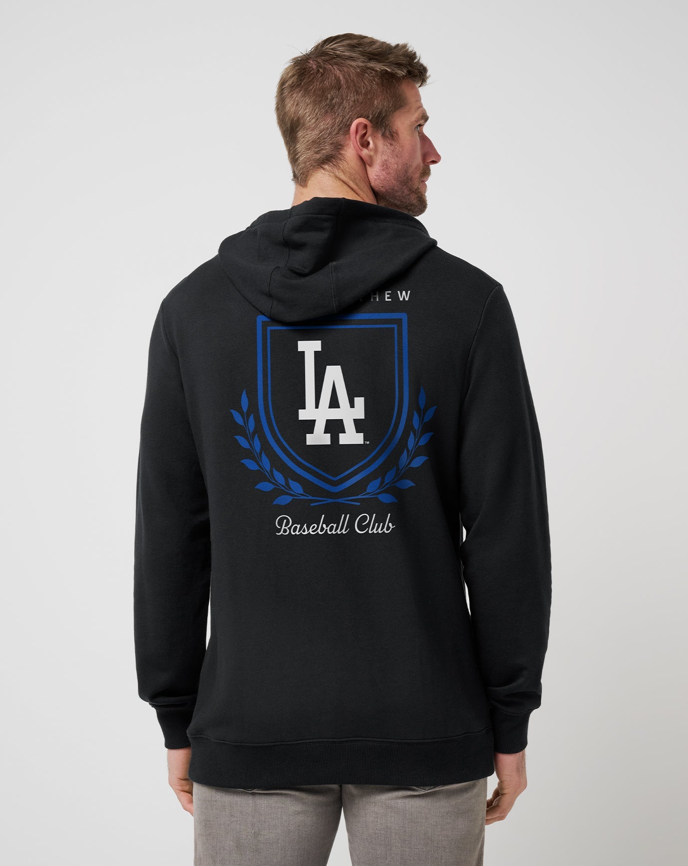 Travis Mathew Discount Los Angeles Dodgers Stadium Hoodie Men|Game Day|New