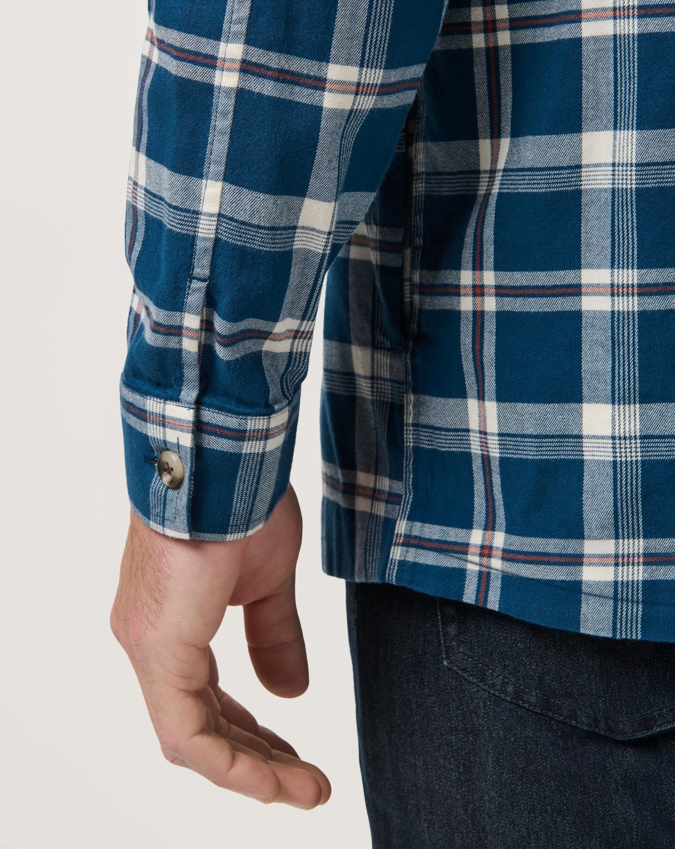 Travis Mathew US Cloud Flannel Hooded Button-Up Men
