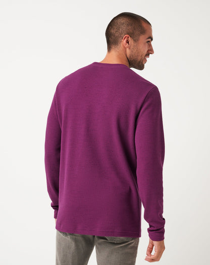 Travis Mathew Discount Burnley Cloud Waffle Crew Men