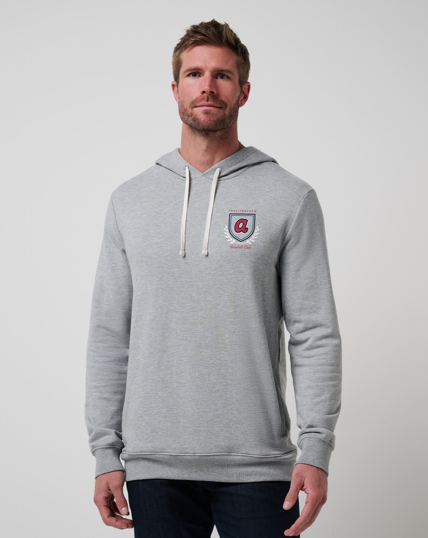 Travis Mathew US Atlanta Braves Stadium Hoodie Men|New