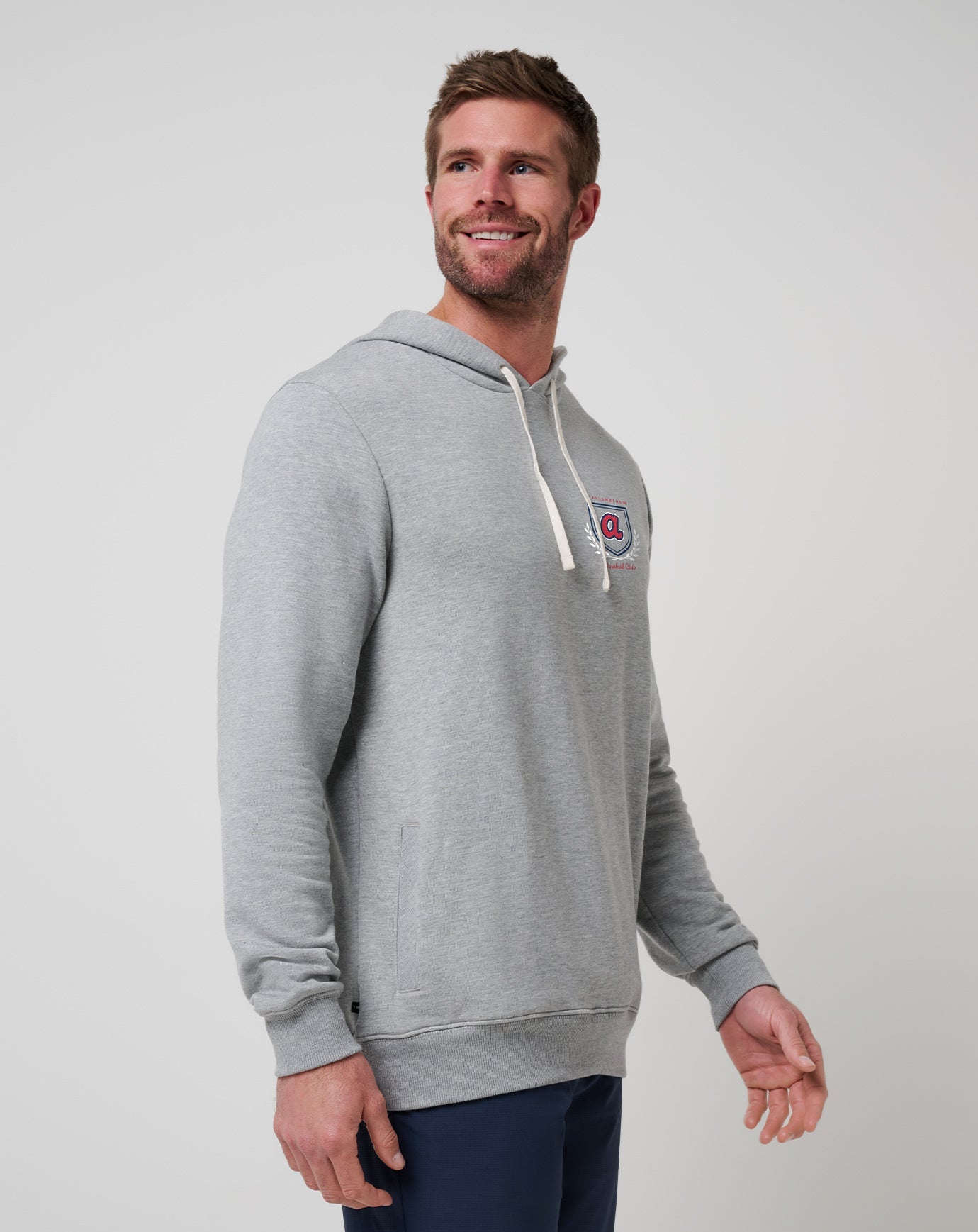 Travis Mathew US Atlanta Braves Stadium Hoodie Men|New