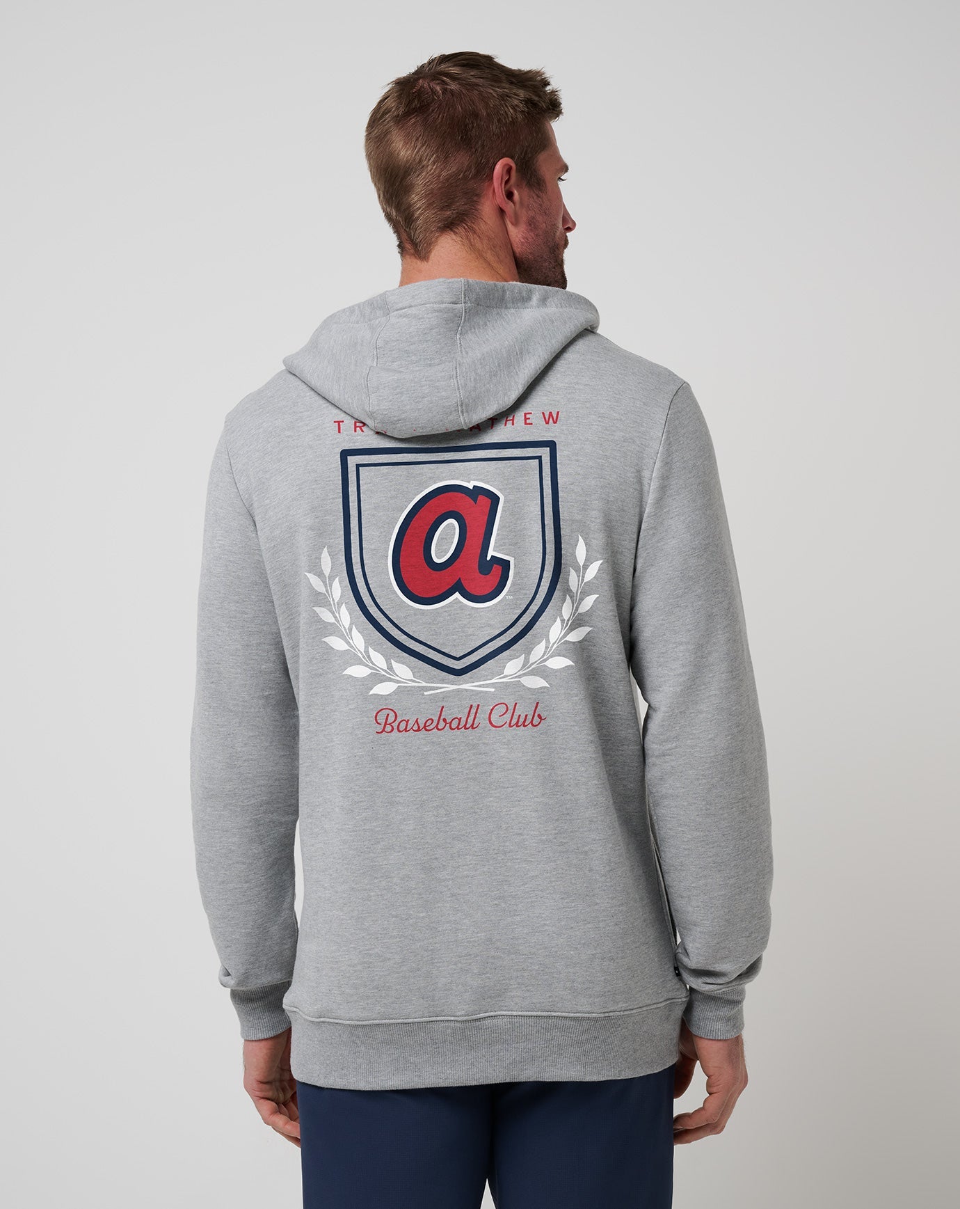 Travis Mathew US Atlanta Braves Stadium Hoodie Men|New