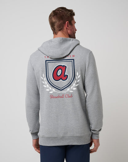 Travis Mathew US Atlanta Braves Stadium Hoodie Men|New