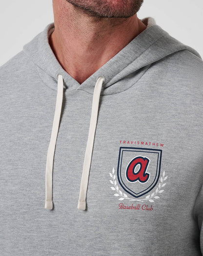 Travis Mathew US Atlanta Braves Stadium Hoodie Men|New