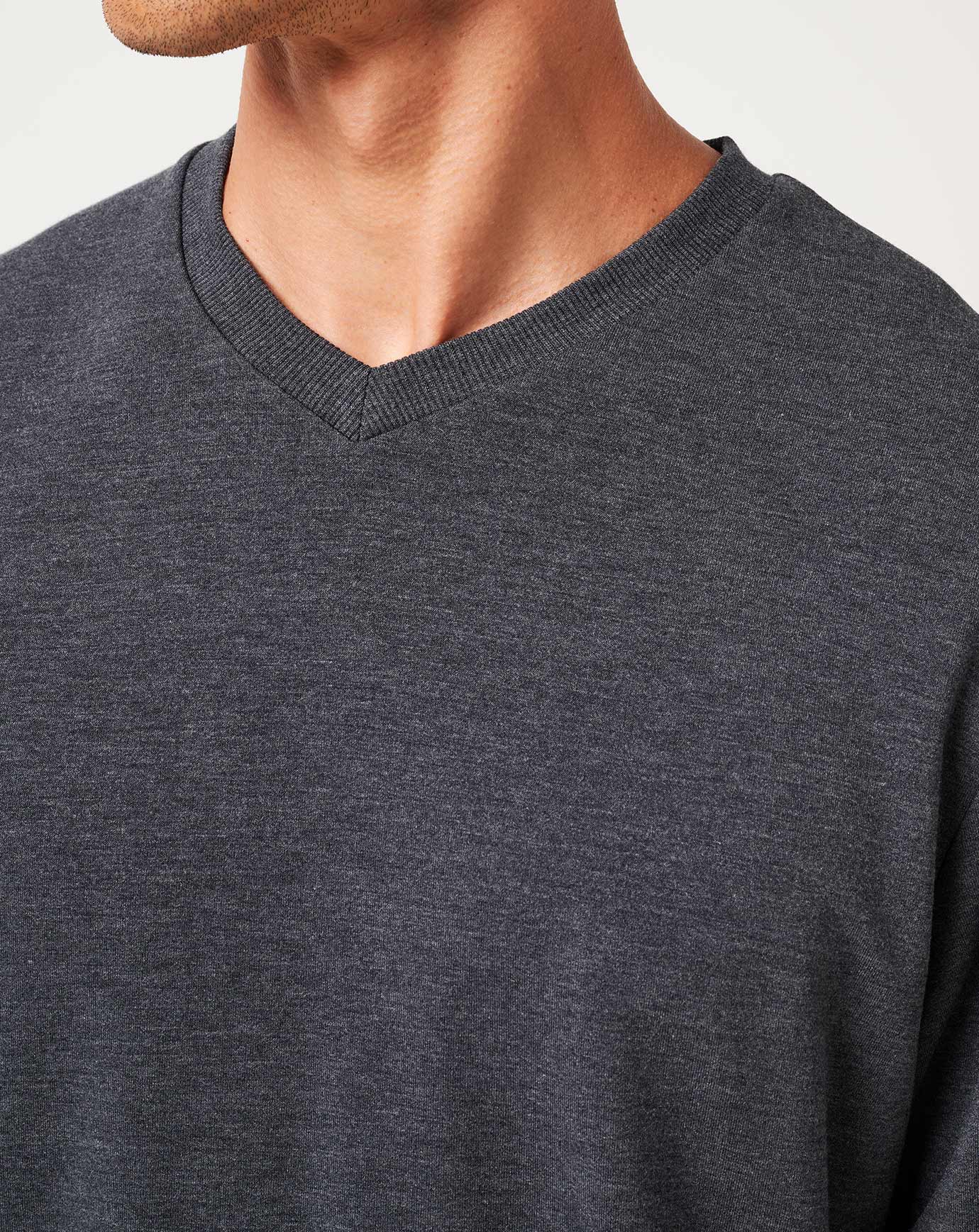 Travis Mathew Discount Amenities V-Neck Crew Men|Golf