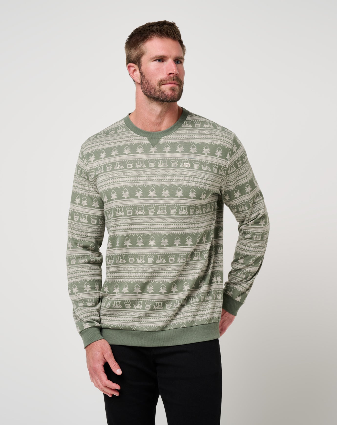 Travis Mathew Sale Family Time Crew Men