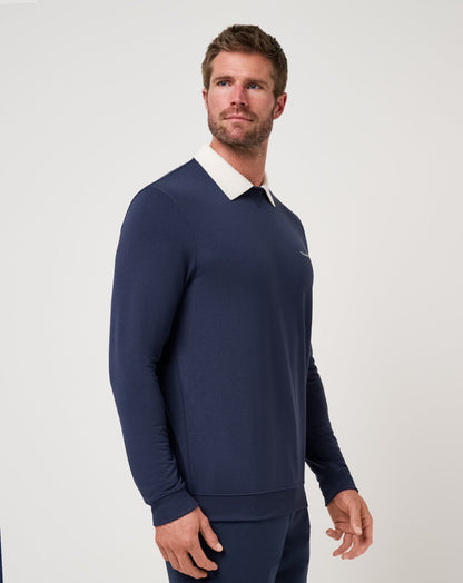 Travis Mathew Outlets Amenities Collar Crew Men