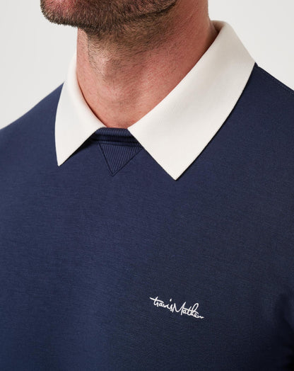 Travis Mathew Outlets Amenities Collar Crew Men