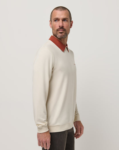 Travis Mathew Online Amenities Collar Crew Men