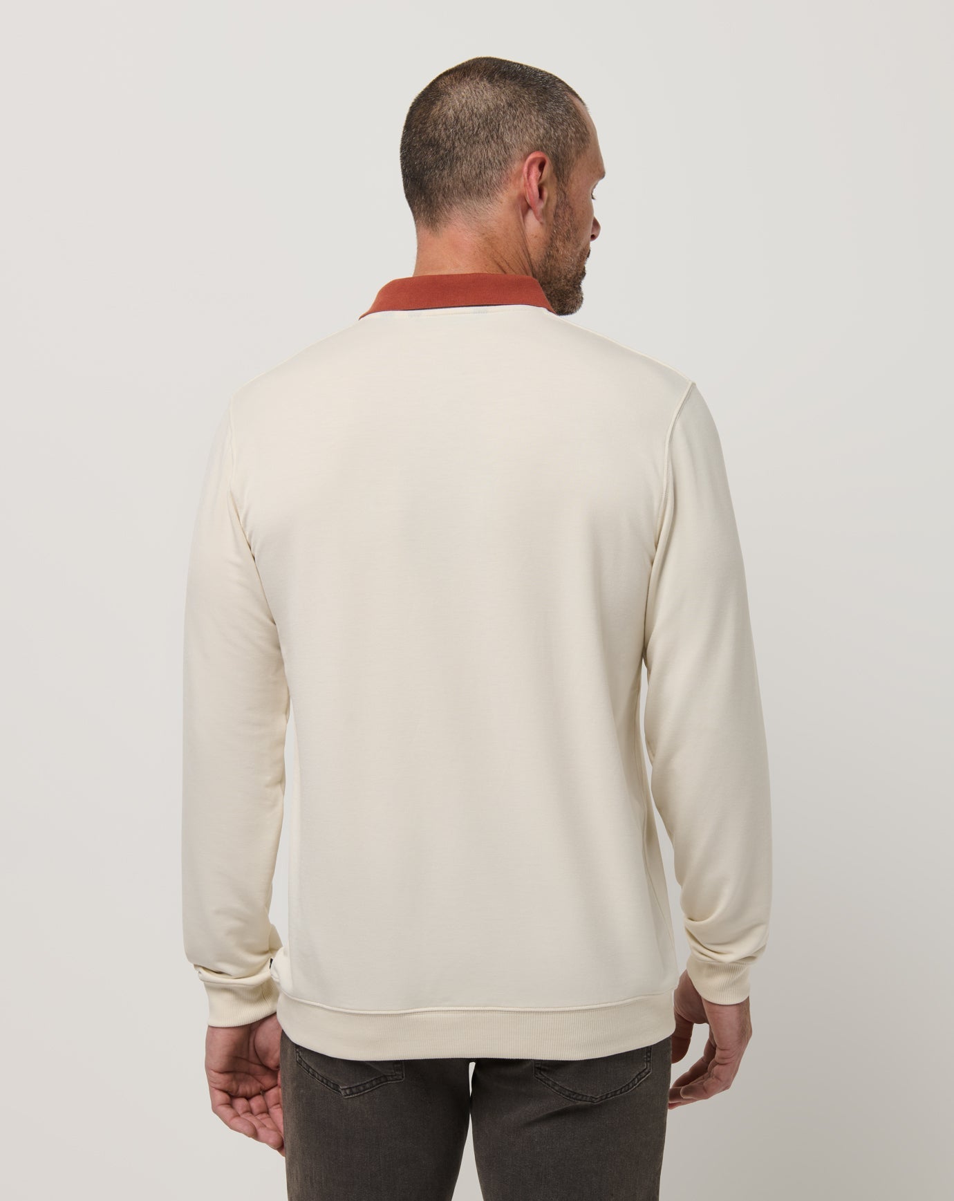Travis Mathew Online Amenities Collar Crew Men