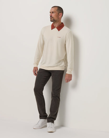 Travis Mathew Online Amenities Collar Crew Men