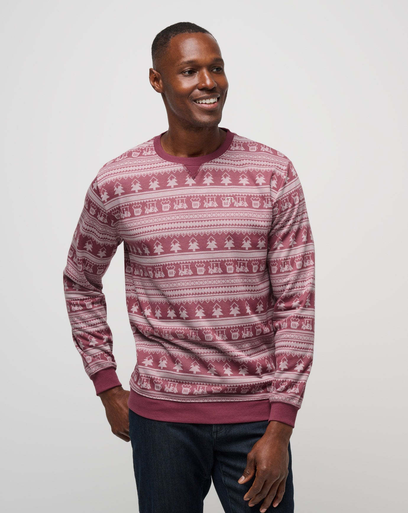 Travis Mathew Discount Family Time Crew Men